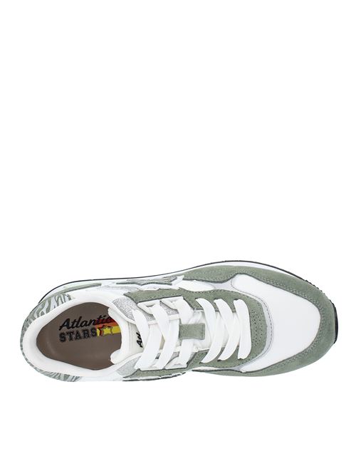 Sneakers in camoscio e tessuto ATLANTIC STARS | GHALAC BBSB DR19VERDE-BIANCO